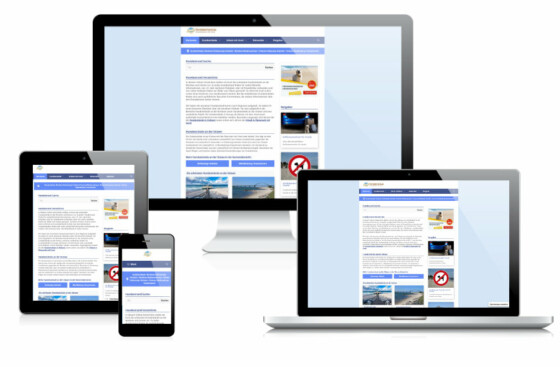 Webseite erstellen Urlaub