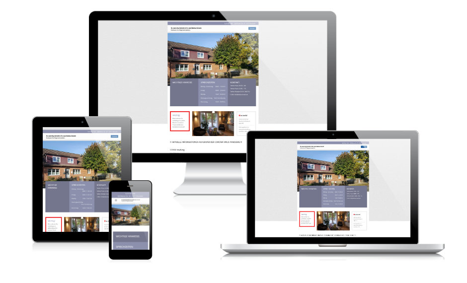Webseite erstellen Arztpraxis